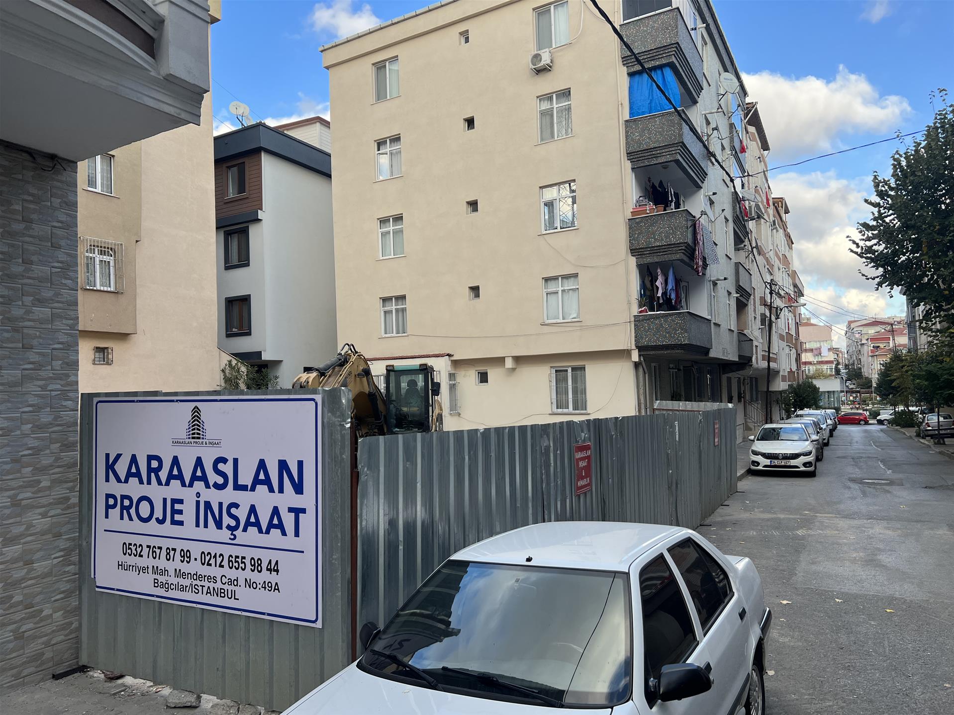 Hürriyet mahallesi 94.sokak 1062 parsel projesi